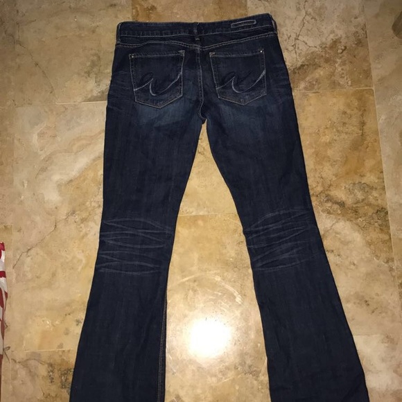 Express jeans boot cut low rise 6R. Never worn - Picture 2 of 8